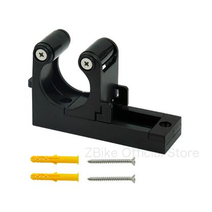 Deemount Mount Bike Hooks Adjustable Bicycle Wall Holder Rack Buckle Hanger Horizontal Vertical Storage Fits 1.0-2.8 Inches T