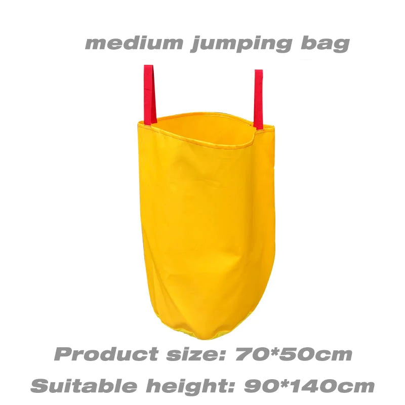 Sack Race Bags for Kids Colorful Oxford Cloth Jumping Sacks Outdoor Group Relay Game for Kindergarten Sports Day Family Party