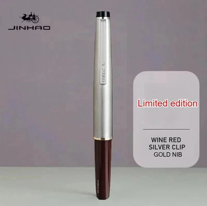 JINHAO 59 Fountain Pen EF F Hooded Nib Luxury Elegant Fountain Pens calligraphy Pens PK 80 School Office Supplies Stationery 
