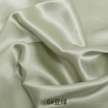 0.5m/1m/2m Satin Fabric Lining Soft and Shiny Silk-Like Material,for Clothing and Lining, Garments, DIY Craft, and Gift Wrapp