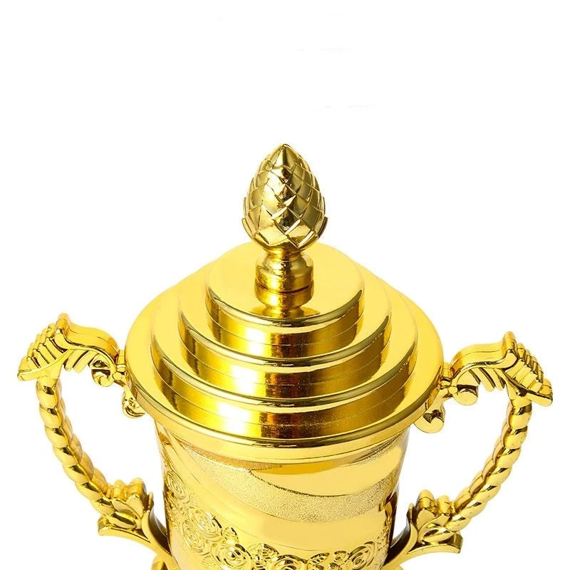 Customizable 1/3/5 Pack Mini Kids Gold Trophy Award Small Plastic 7 Inch Soccer Trophy Cup for Winners and Sports Adult Kids