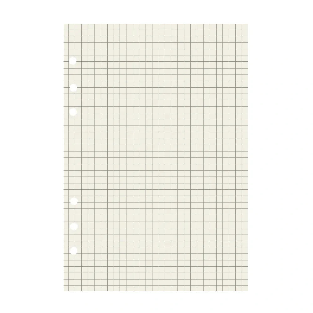 45 Pieces A5 A6 A7 6ring Loose Leaf Notebook Refill Binder Inner Page Budget Weekly Monthly To Do Line Dot Grid Paper Station