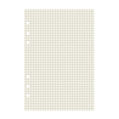45 Pieces A5 A6 A7 6ring Loose Leaf Notebook Refill Binder Inner Page Budget Weekly Monthly To Do Line Dot Grid Paper Station