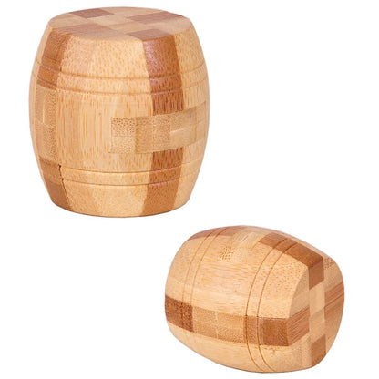 Wooden Kong Ming Lock Lu Ban Lock IQ Brain Teaser Educational Toy for Kids Children Montessori 3D Puzzles Game Unlock Toys Ad