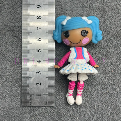 Original 8-10cm Lalaloopsy Little Sister Multi-style Dolls PVC Girls' Holiday Gift Collection Toys - A1-1PC