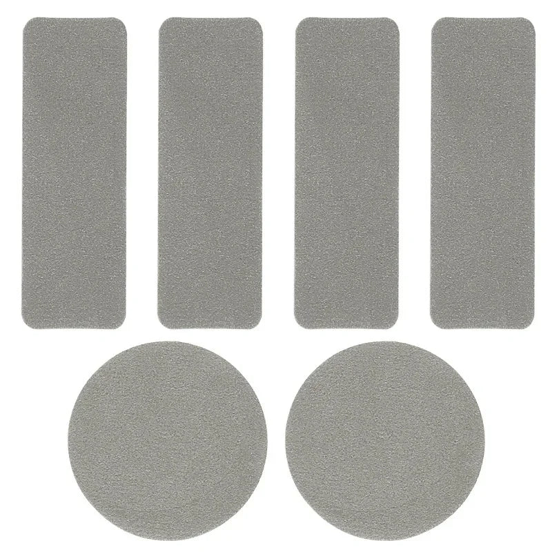 6pcs Sports Shoe Patches for Damaged Side Edges Inner Lining & Heel Wear - Shoe Repair Stickers for Extended Footwear Life - 