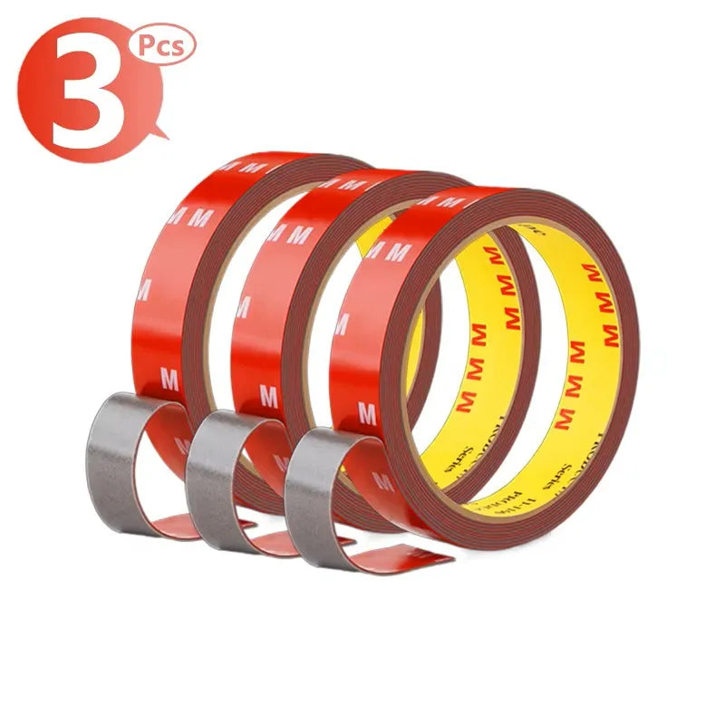 iLMH Extra Strong Double Sided Tape Adhesive Car Special Tear Off Without Leaving Traces High Viscosity Mounting Fixing Stick