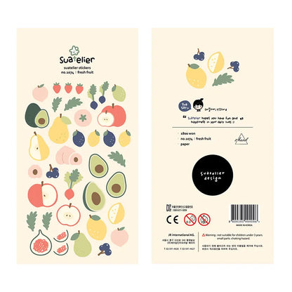 Korean Import Suatelier Baking Bread Cake Desserts Food Stickers Scrapbooking Diy Journal Stationery Sticker Deco School Supp