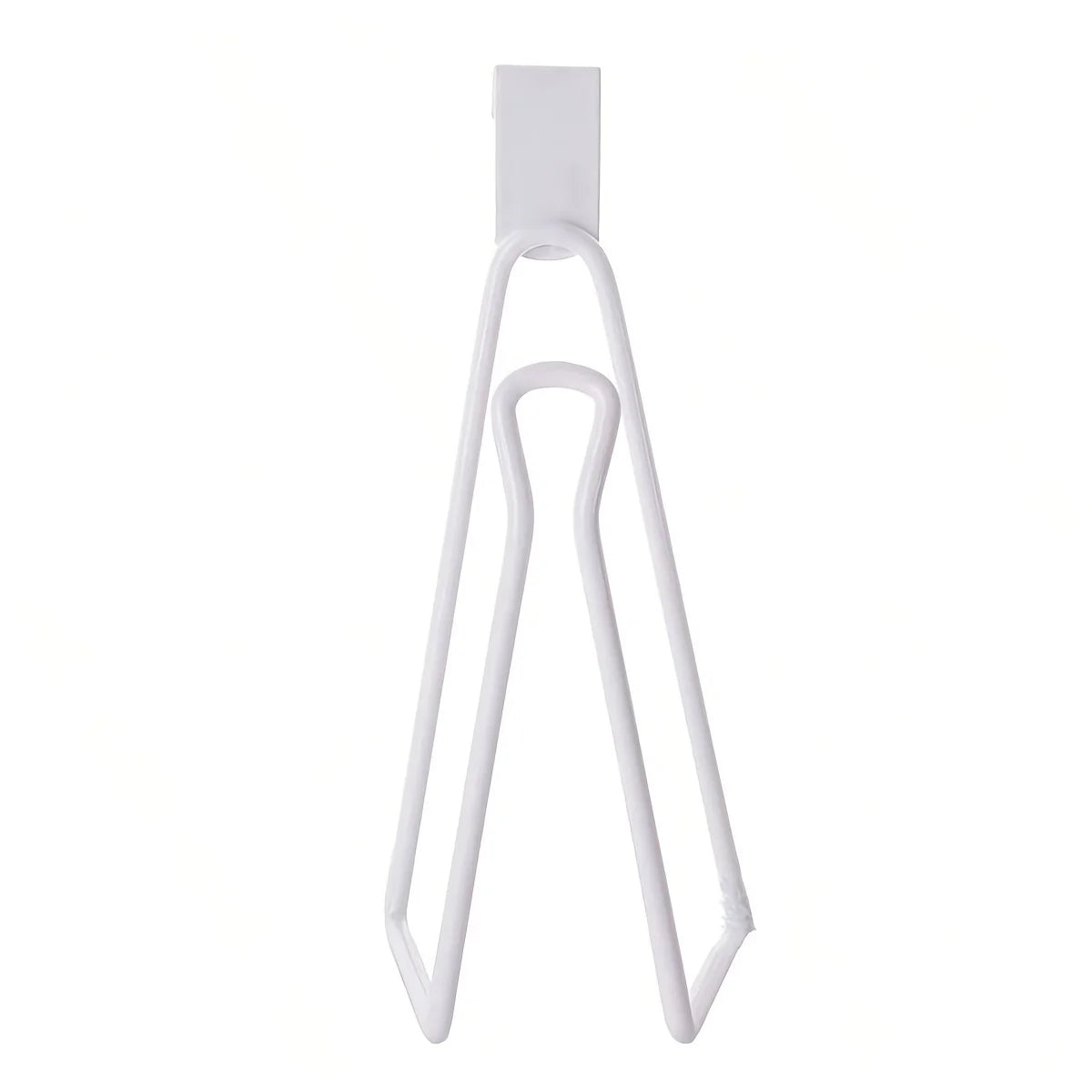 Toilet Paper Holder - Easy Install Wall Mount Bathroom Tissue Roll Hanger with Painted Finish Space Saving No-Drill Design - 