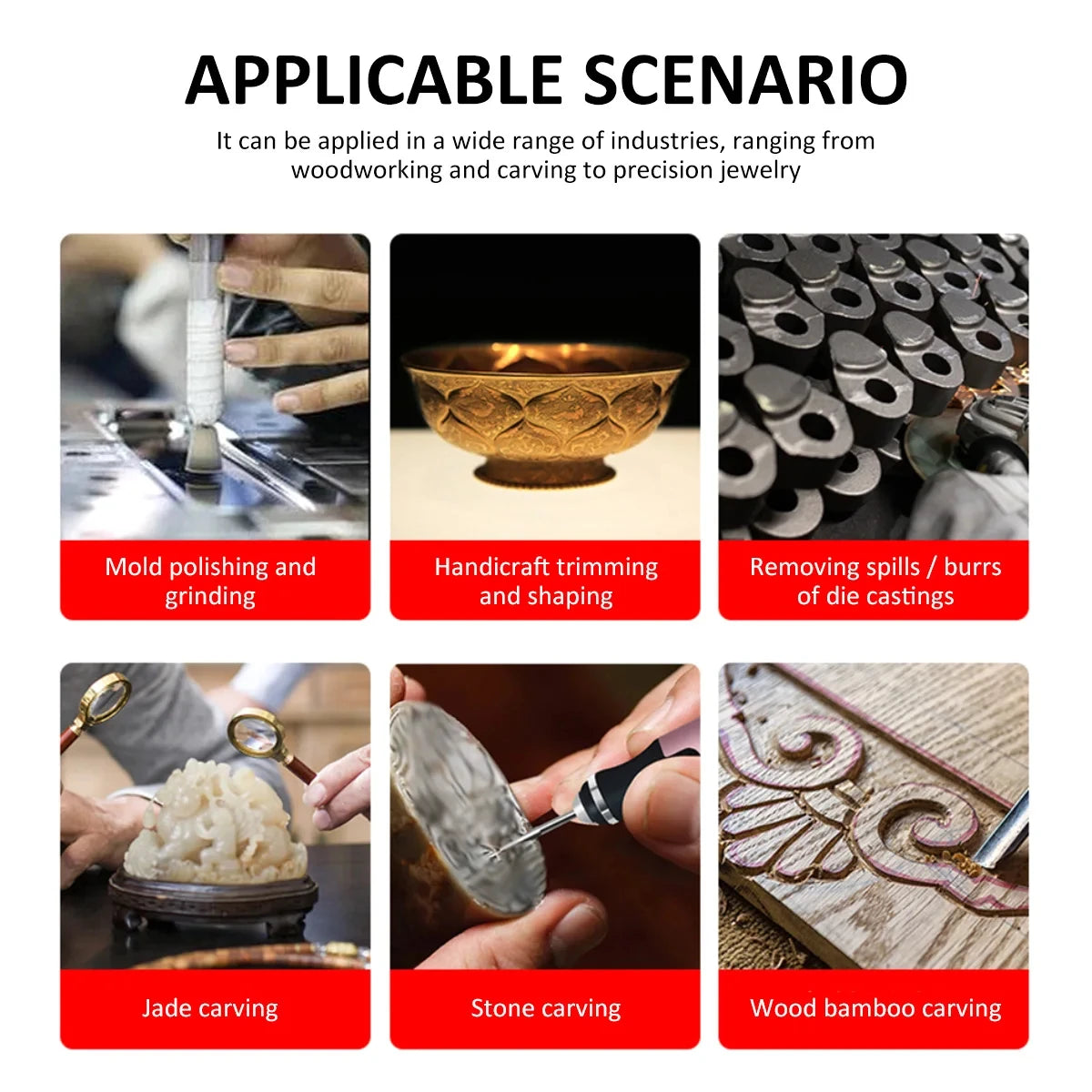 Engraving Machines Mini Electric Engraver Etching Pen Cordless Rotary Tool for Jewelry Glass Wood Ceramic Metal Plastic