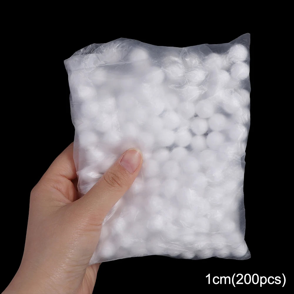 Home Decoration Mini Foam Balls Polystyrene White Christmas Balls Round Christmas Ornaments Christmas - 1cm-200pcs