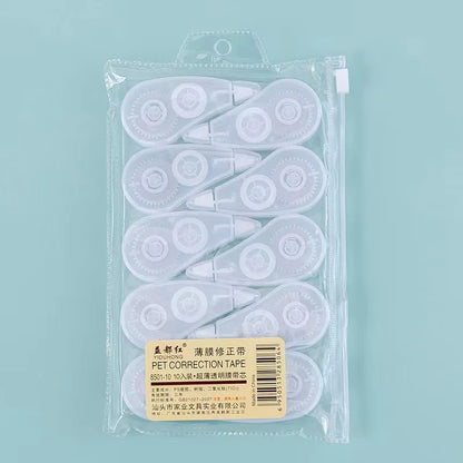 6pc Set Correction Tape Kawaii Mechanical Cute Design Correction Tape - Perfect for Decorating Diaries and School Supplies - 