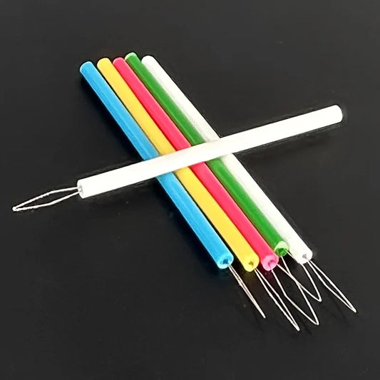 6PCS Essential Sewing Threading Tools-Simple Threading Tools for Sewing Machines,Handicrafts,Convenient Assistants for Senior