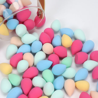 10/20/30/50/100Pcs Mini Makeup Sponge, Expands When Exposed to Water, Suitable for All Skin Types