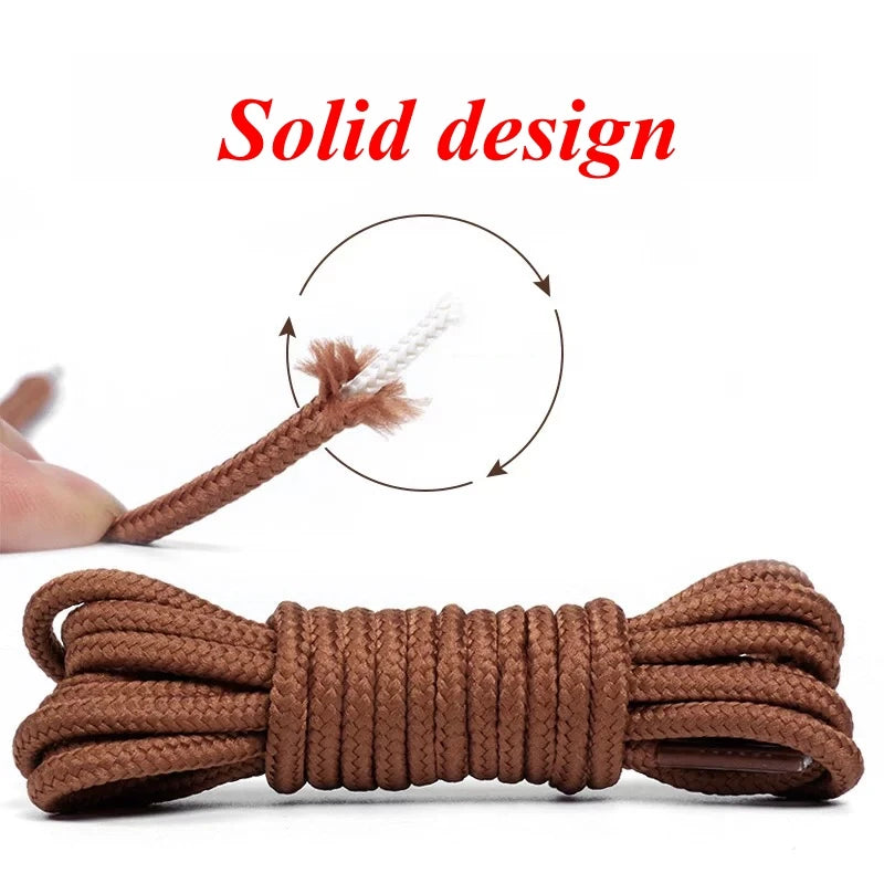 Classic Round Shoelaces Durable Polyester Solid Shoe laces Boot Laces for shoes Sneaker Shoelace 21 Colors 70/90/120/150cm 1P