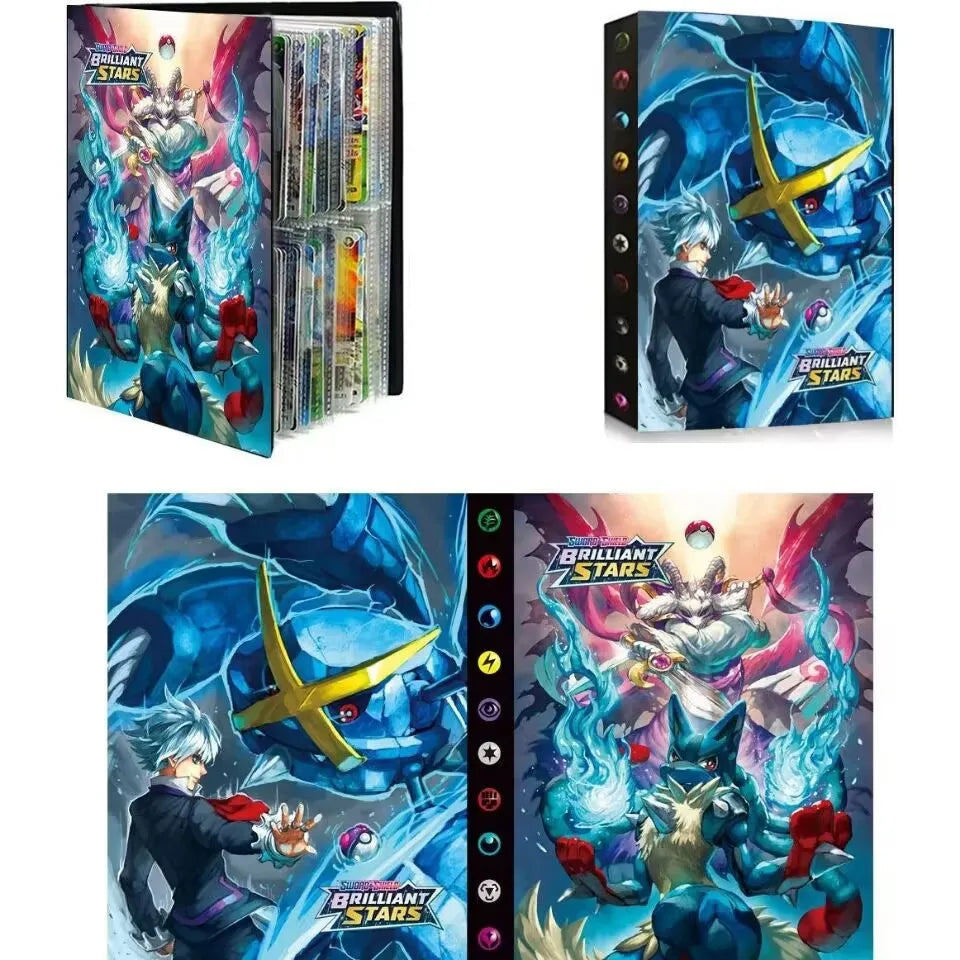 240PCS Pok é mon Cards Album Book Pokemon Game Charizard Card Album VMAX GX EX Holder Collection Binder Folder Kids Toy Gift