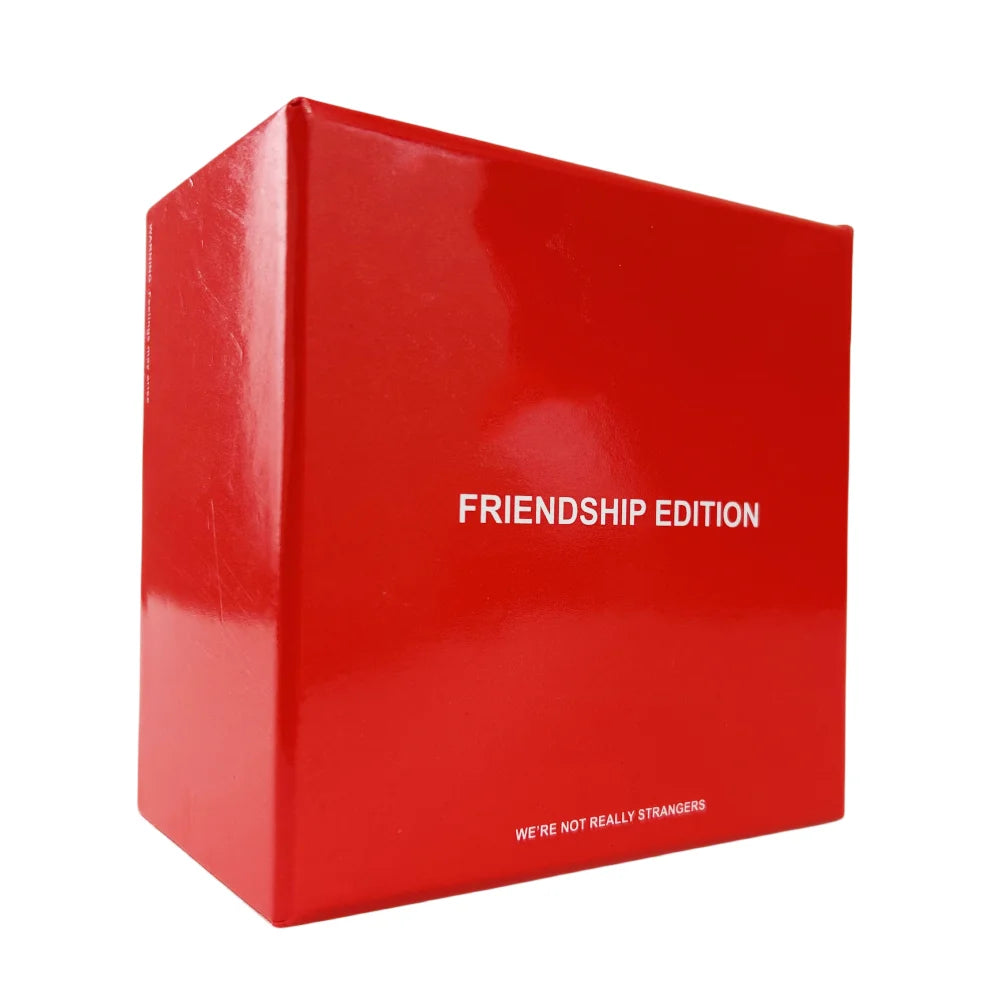 WE'RE NOT REALLY STRANGERS - an Interactive Adult Card Game Family Couples Friendship Edition - A Best Friend Cards - We Not 