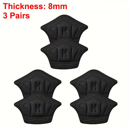 3pairs/6pairs Insoles Patch Heel Pads for Sport Shoes Back Sticker Adjustable Size Antiwear Feet Pad Cushion Insert Insole - 