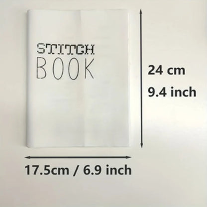 1 set of embroidery embroidery books, stitch books, DIY stitch books, embroidery sewing books, embroidery sewing books, embro