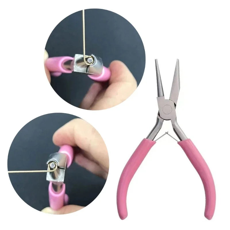 Professional Jewelry Pliers Beading Pliers Jewelry Repair Pliers Wire Wrapping Tool Craft Supplies for Jewelry Making