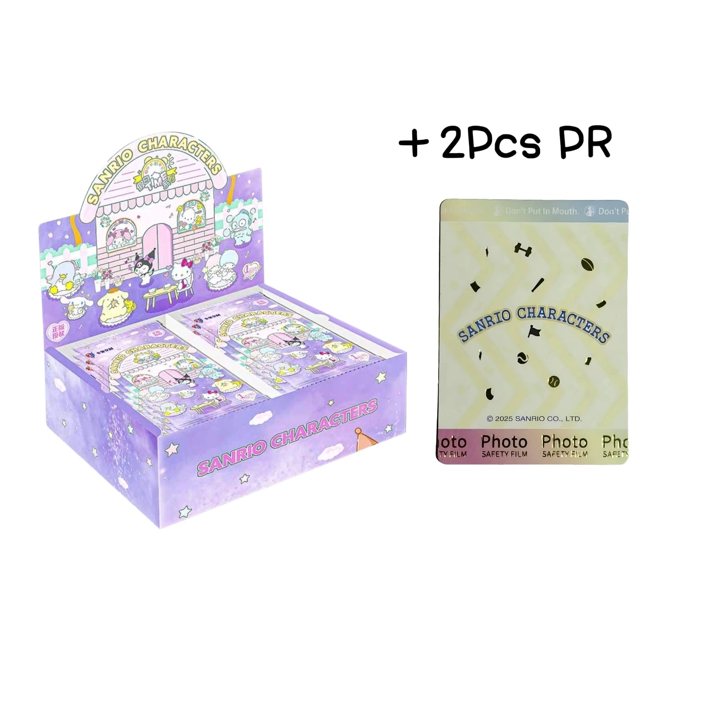 Original Box Card Sanrio Cute Anime Genuine Authorization Party Plan Characters Kuromi Kitty Melody Collection Birthday Gift