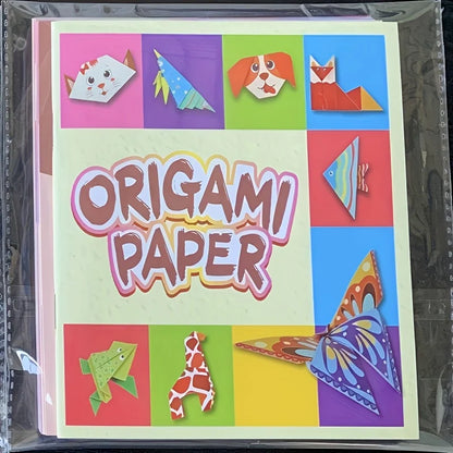 108 pieces of creative origami set -54 unique designs suitable for DIY crafts and educational activities