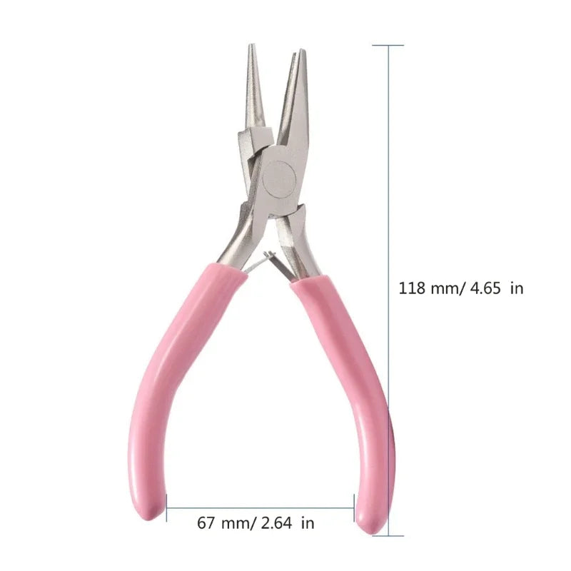 Professional Jewelry Pliers Beading Pliers Jewelry Repair Pliers Wire Wrapping Tool Craft Supplies for Jewelry Making