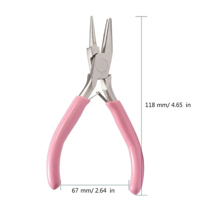 Professional Jewelry Pliers Beading Pliers Jewelry Repair Pliers Wire Wrapping Tool Craft Supplies for Jewelry Making