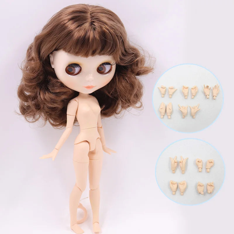 ICY DBS Blyth Doll White Skin Joint Body 1/6 BJD Special Price OB24 Toy Gift - doll hand ab N
