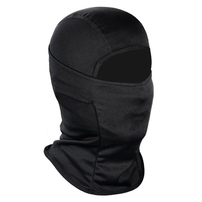 Balaclava Ski Mask Full Face Cover for Men and Women Breathable Full Face Mask for Skiing Outdoor Sports - black