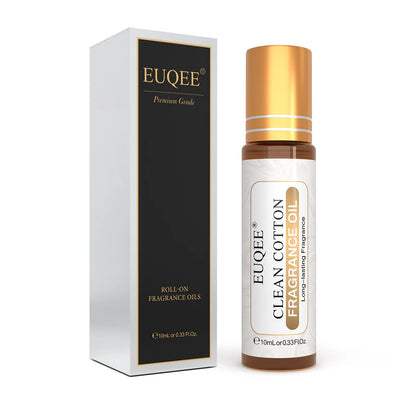 EUQEE 10ml Fragrance Oil Roll-On Long Lasting Scent La Vie Est Belle CHANCE Jadore Cotton Strawberry Mango for Diffuser Burne