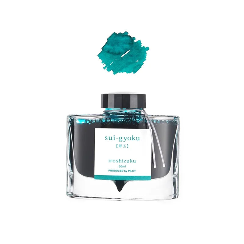 PILOT Original Japan iroshizuku Bokusui ink Coloring Ink supplies Ink supplies Natural color 50ML 24 colors