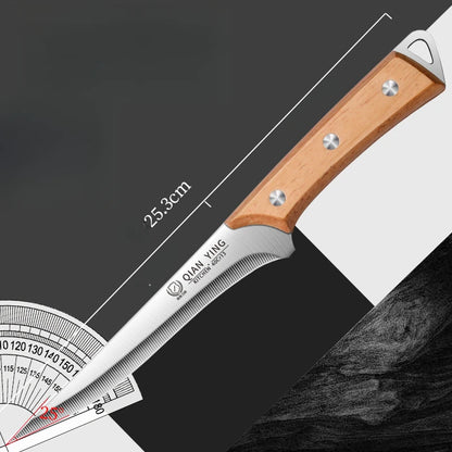Boning Knife Household Sharp Stainless Steel Slaughter Knife Fruit Knife Sheep Skin Slicing and Peeling Knife Slaughter Knife