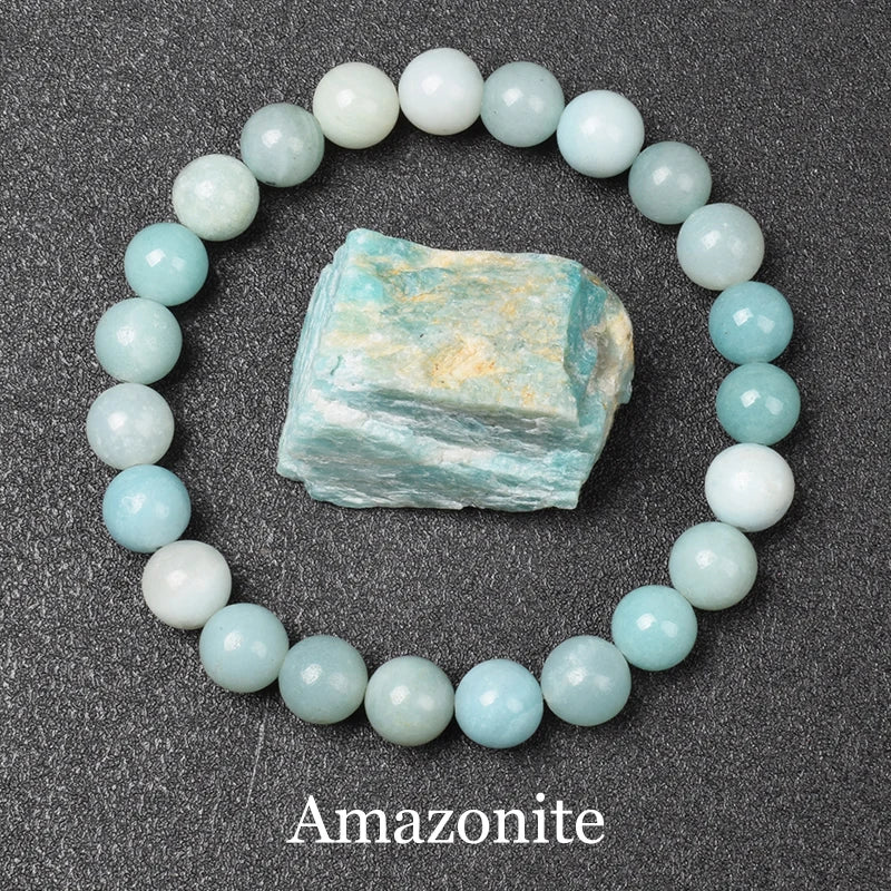 Natural Golden Obsidian Stone Beads Bracelet Men Women Golden Light Rainbow Obsidian Raw Stone Round Bead Natural Energy Jewe