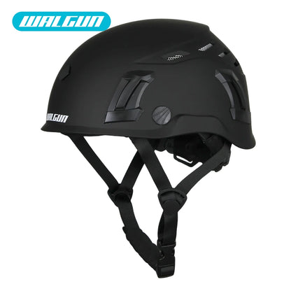 WALGUN K202 Construction Work Safety Helmet with Goggle Lens Visor Ear Protection Hat Electrician Work-at-height Climbing Hel