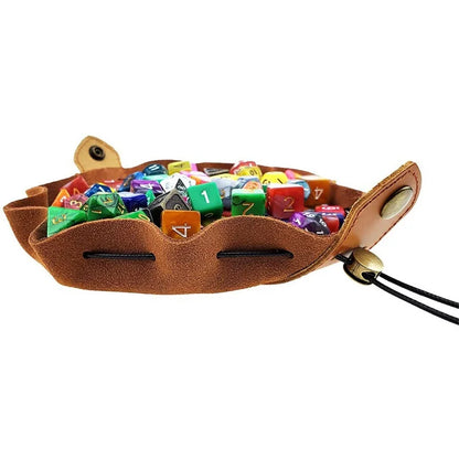 PU Leather Bag For DND Dice Game Tray 5 Celtic Designs Cute Drawstring Pouch For D&D Roleplaying RPG Gift Ideas Coin Purse