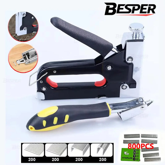 Manual Nailing Gun, Light duty Home Use DIY Nailing Gun Air Nail Woodworking Special Direct Staple Book Carpentry Tools
