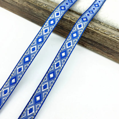 Lace Trim, Vintage Ethnic Lace Tape 2 Yards, 13mm Wide for Sewing, DIY Crafts, Lace Projects, Scrapbooking, Floral Tape - 11