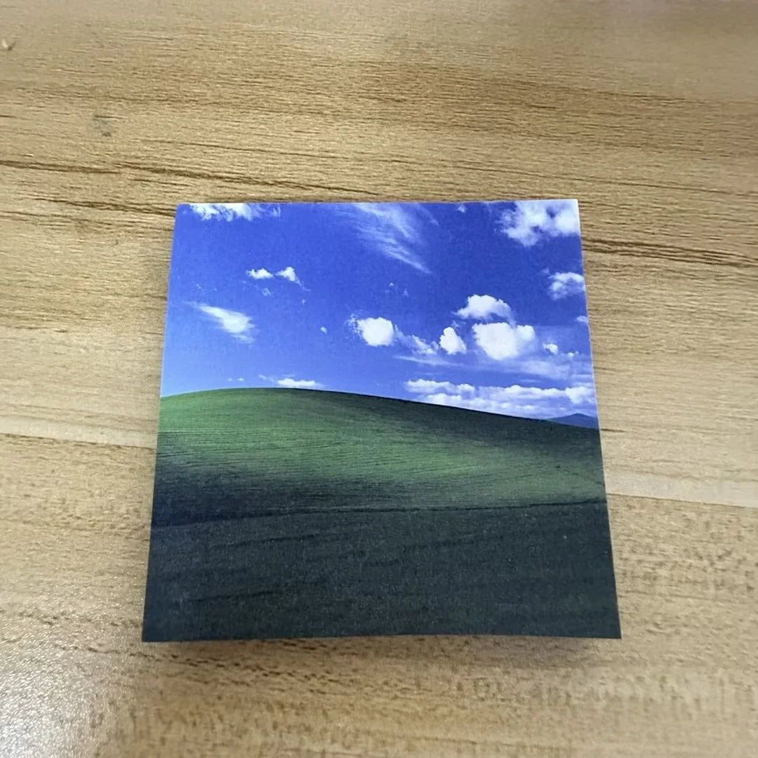 50 Sheets Computer Drawing Board Pattern Notepad Funny Stationery Self-Adhesive Kawaii Notepad Memo Pad Office School Supplie