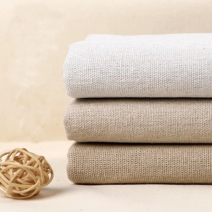 150x50cm/150x500cm Cotton Linen Fabric Greige For Embroidery Practice Fabric Decoration Cloth Handmade DIY Sewing TJ20577