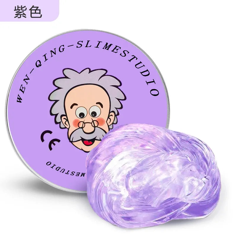 Reusable Putty Slime Toy Set, Stress Relief Toys for Kids, DIY Color Clay Handgum, Non-Sticky Bouncy Slime, Sensory Play, Cre
