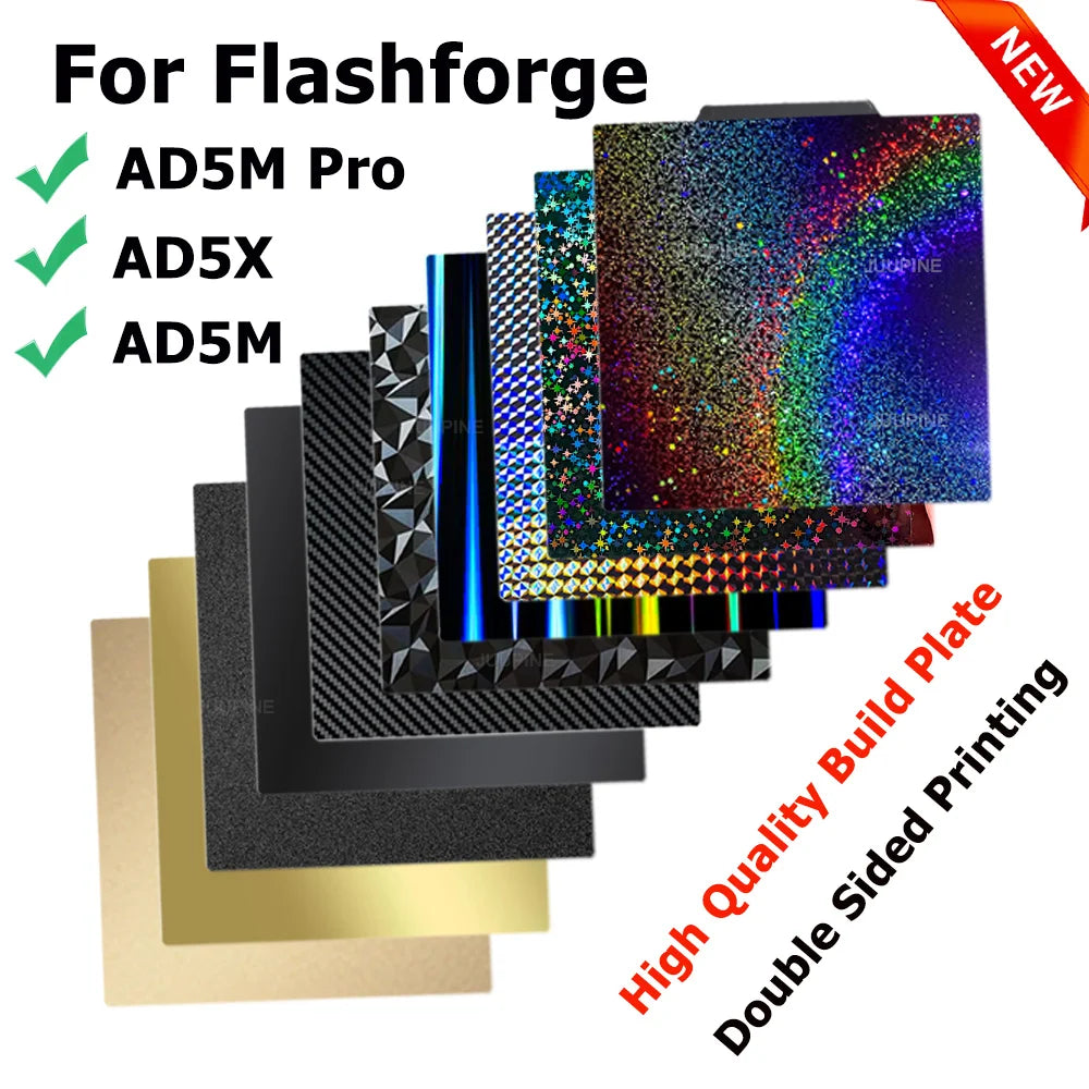 Build Plate For Flashforge AD5X – Multicolor 3D Printer for High-Speed Full-Color Printing Adventurer 5M/5M Pro Plate 235x235