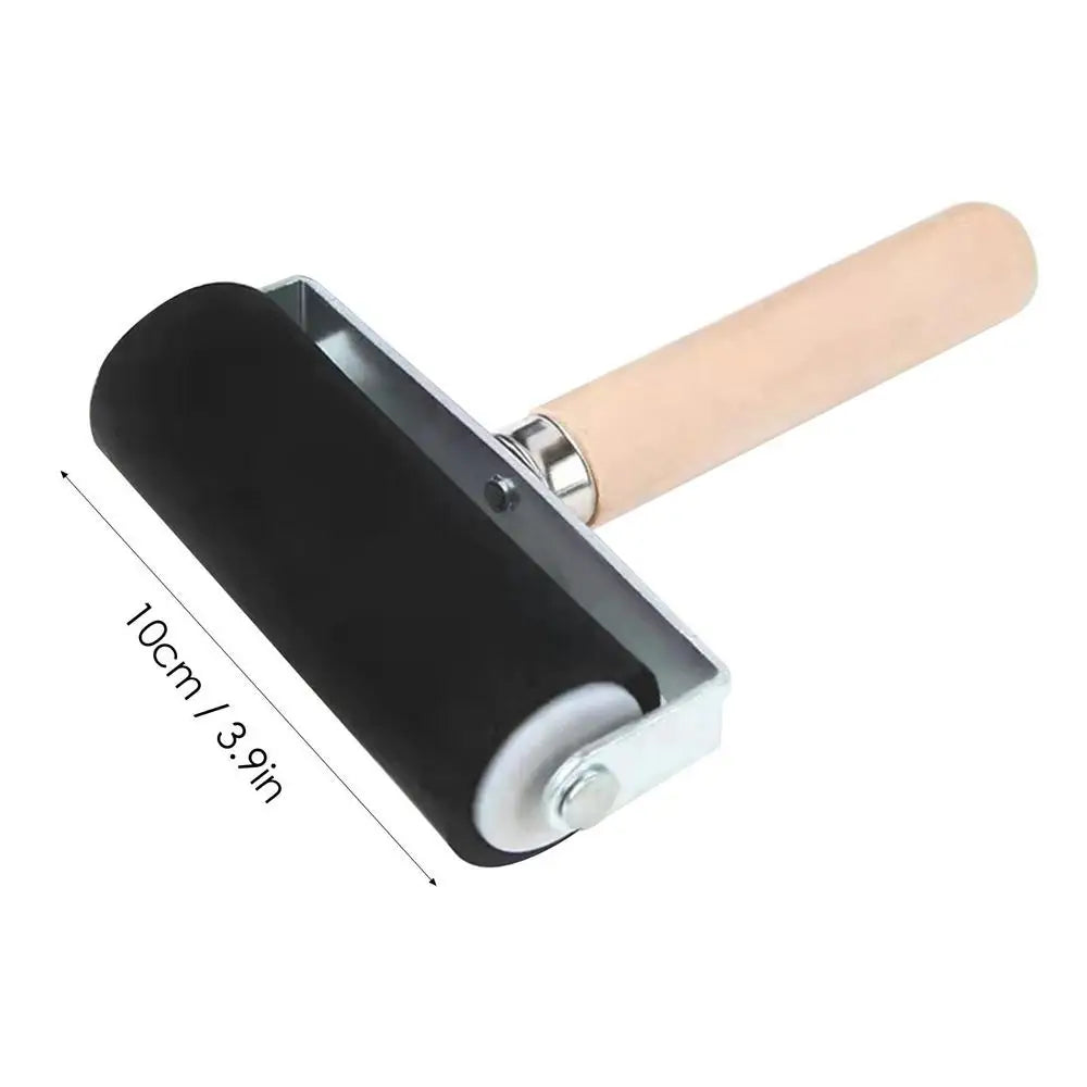 Professional Rubber Roller Brayer Ink Painting Printmaking Roller Art Craft Projects Ink Stamping Tool Paint Roller #W0 - C