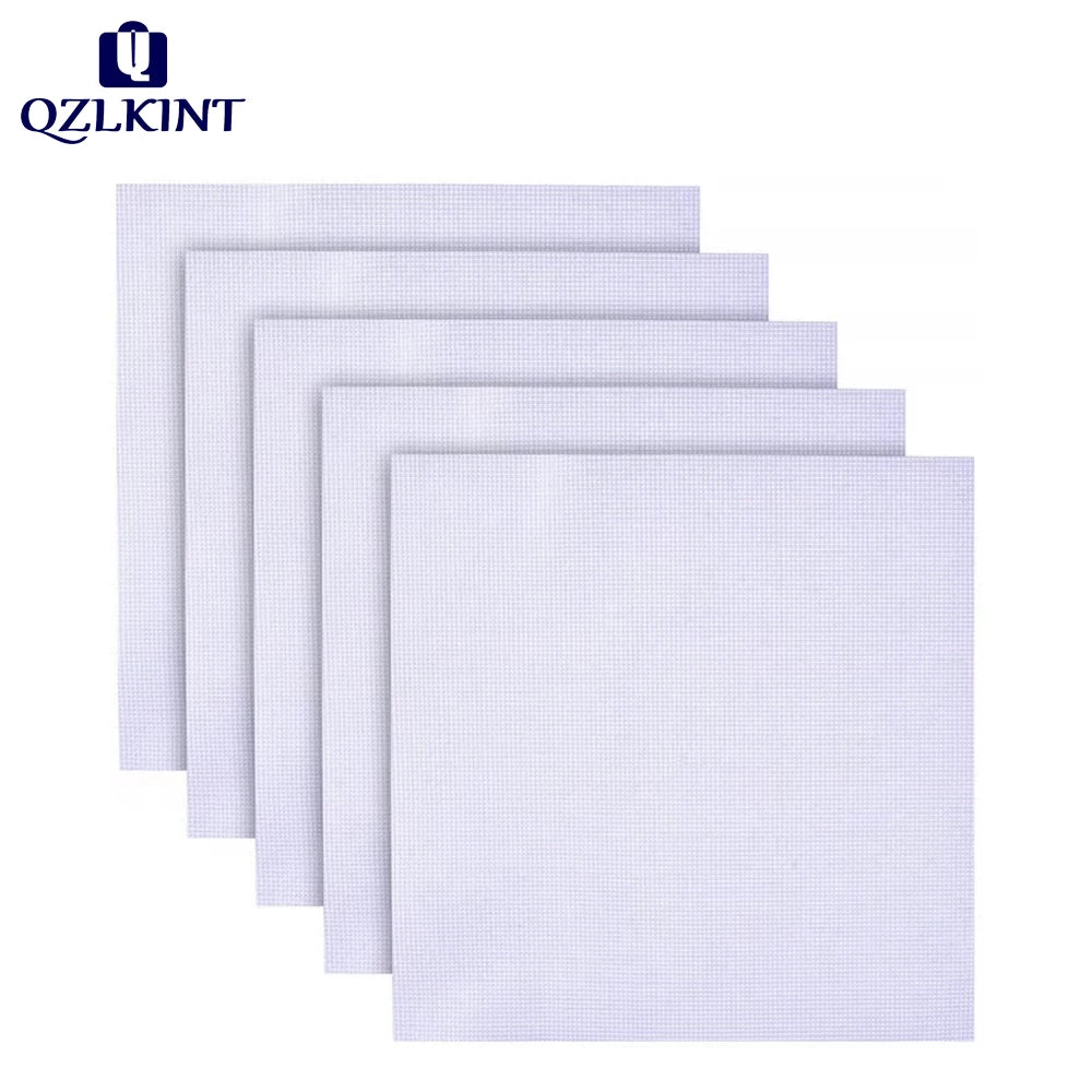 11CT 14CT Aida Cloth 30x30cm 30x45cm Cotton Embroidery Cross Stitch Fabric DIY Needlework Sewing Handcraft Cloth For Women Mo