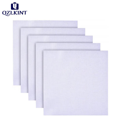 11CT 14CT Aida Cloth 30x30cm 30x45cm Cotton Embroidery Cross Stitch Fabric DIY Needlework Sewing Handcraft Cloth For Women Mo