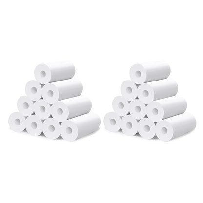 Kids Camera Instant Print Refill for Kids Instant Camera Thermal Printing BPA Free,57x25mm White Non-Adhesive Photo Print Rol