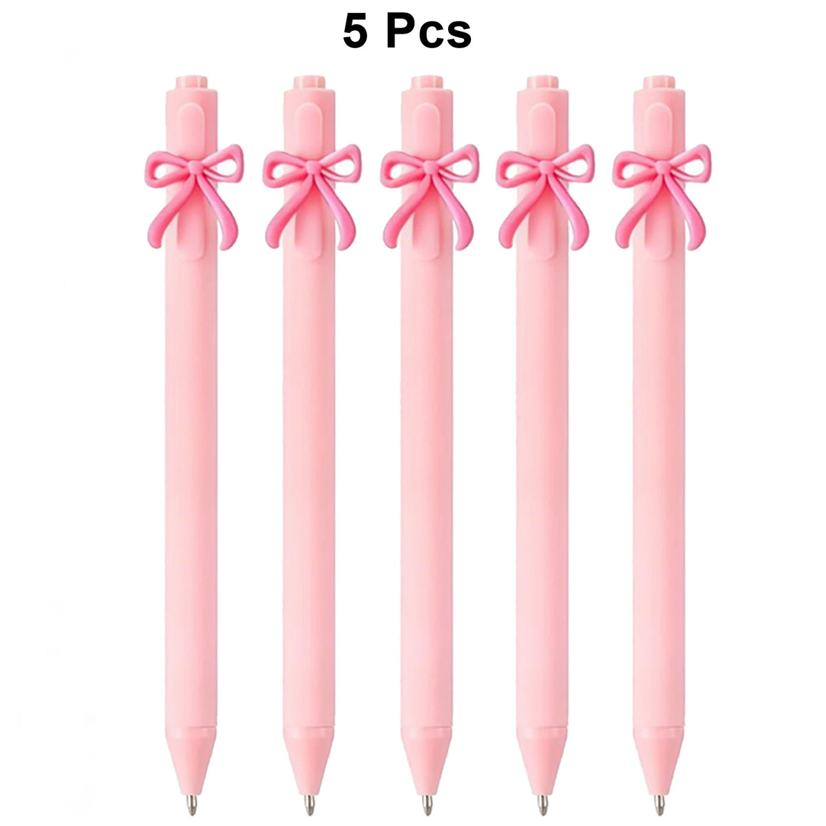5/10/20/30 Pcs Pink Bow Pens Party Favors For Girls School Birthday Party Office Supply Wedding Butterfly Themed Party Suppli