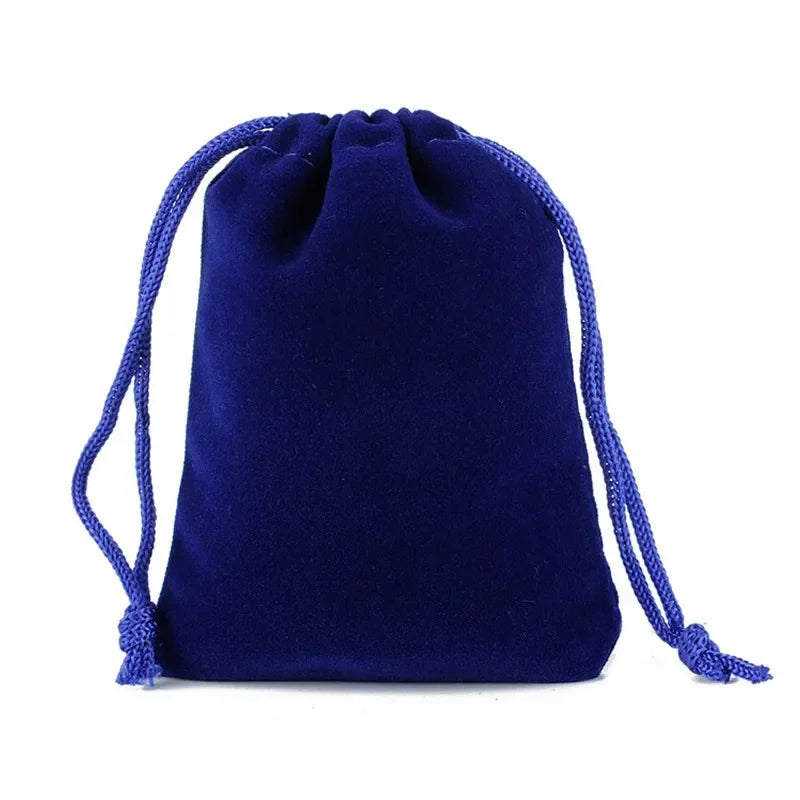 10/5/2PCS Velvet Drawstring Bags Satin Gift Bags Velvet Cloth Jewelry Pouches Wedding Favor Drawstring Bag Christmas Bag 5-5C