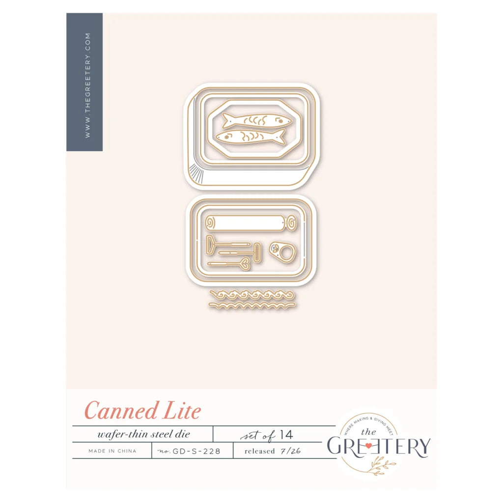 Canned Lie Die 2026 New Metal Cutting Dies Clear Stamps DIY Scrapbooking Birthday Embossing Photo Album Greeting Card Handmad