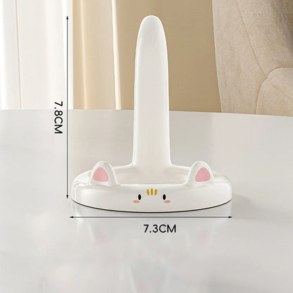Cute And Sweet Cartoon Cat Mobile Phone Holder, Creative Desktop Mini Mobile Phone Holder, Can Be Used As A Decorative Orname